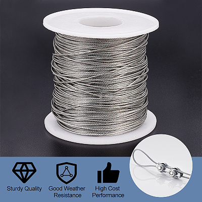 Tiger Tail Wire TWIR-WH0002-06-0.8mm-1