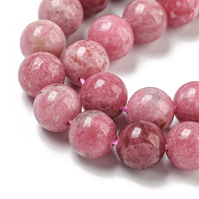 Natural Rhodonite Beads Strands G-P544-A02-02-1