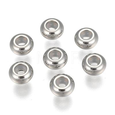 304 Stainless Steel Beads STAS-L222-41C-P-1
