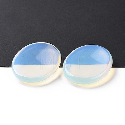 Oval Opalite Thumb Worry Stone for Anxiety Therapy G-P486-03D-1