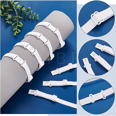 Polyester Elastic Bow Tie Extender Bands DIY-BC0005-97A-1