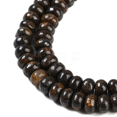 Natural Bronzite Beads Strands G-G084-C13-02-1