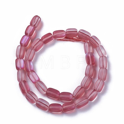 Synthetic Moonstone Beads Strands GLAA-F090A-F01-1