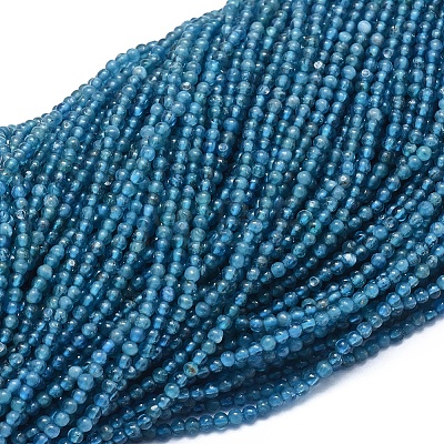 Natural Apatite Beads Strands X-G-A177-04-12-1