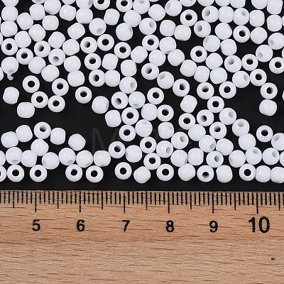 Opaque Acrylic Beads SACR-A007-01A-17-1