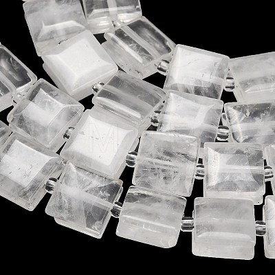 Natural Quartz Crystal Beads Strands GG-F802-B12-01-1