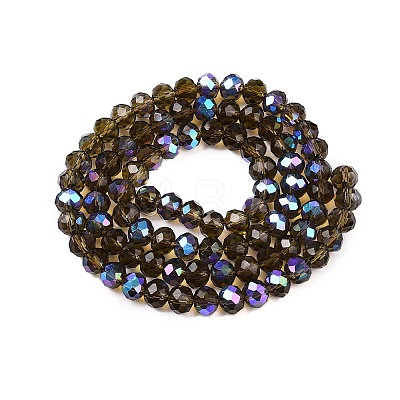 Electroplate Glass Beads Strands LS-EGLA-A044-T6mm-L16-1