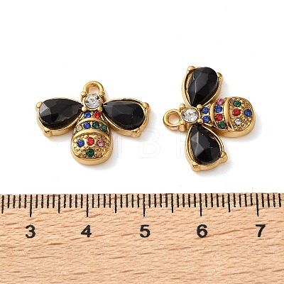 304 Stainless Steel Rhinestone Pendants RB-L002-03G-02-1