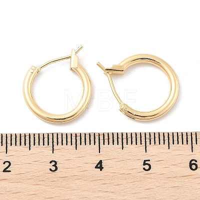 Brass Hoop Earrings KK-S356-150G-NF-1