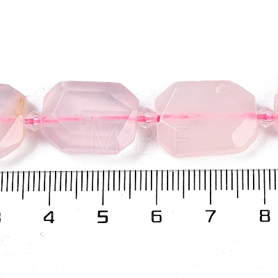 Natural Rose Quartz Beads Strands G-B125-P08-01-1