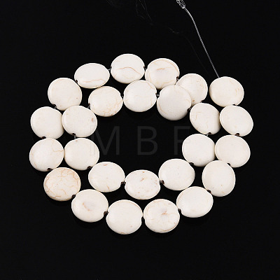 Synthetic Magnesite Beads Strands TURQ-D063-7-1