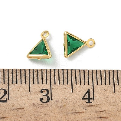 Brass Glass Charms KK-Z136-30G-01-1