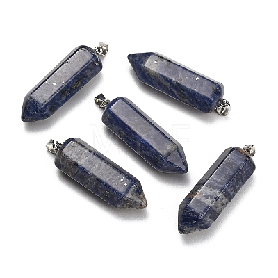 Natural Sodalite Pendants GG-CBAA0EE-02P-03-1