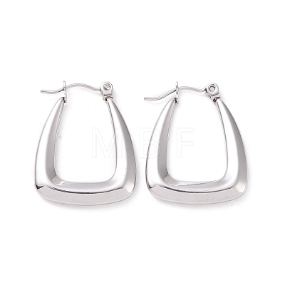 Non-Tarnish 304 Stainless Steel Hoop Earrings for Women EJEW-F287-07P-1