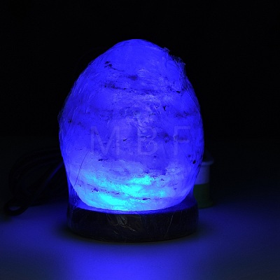 USB Natural Himalayan Rock Salt Lamp DJEW-P002-02H-1