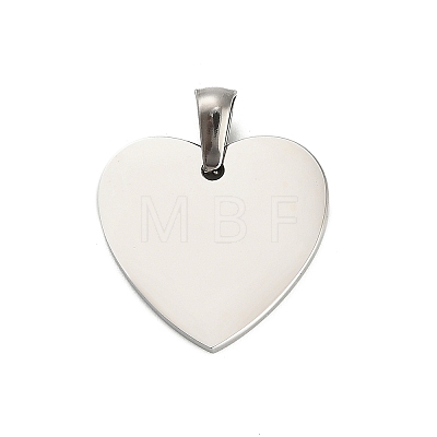 304 Stainless Steel Stamping Blank Tag Pendants STAS-Z126-02P-01-1