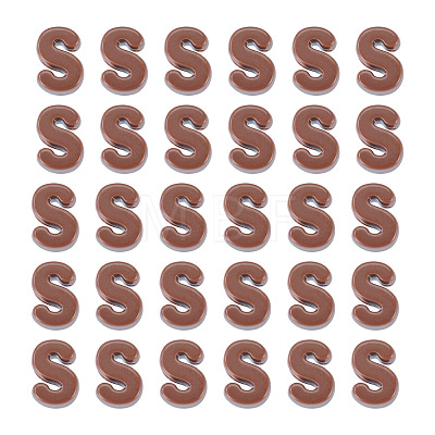 Opaque Acrylic European Beads OACR-TAC0019-006S-1
