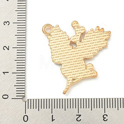 Christmas Theme Alloy Enamel Pendants ENAM-I060-03B-1