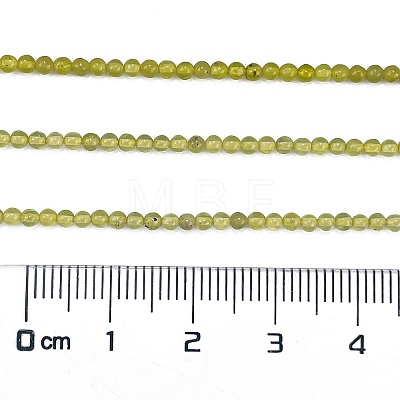 Natural Lemon Quartz Beads Strands G-M438-A11-02-1
