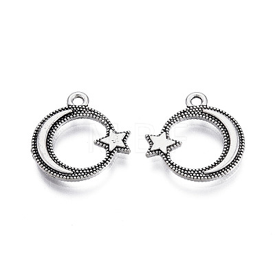 Tibetan Style Alloy Pendants LS-TIBEP-T010-08AS-1