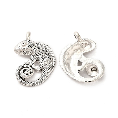 Tibetan Style Alloy Pendants TIBE-B001-21AS-1