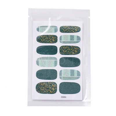 Full Wrap Gradient Nail Polish Stickers MRMJ-T078-ZX-M1-1