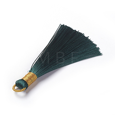 Polyester Tassel Pendants FIND-I009-D24-1