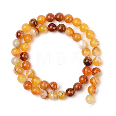 Natural Sardonyx Beads Strands G-S369-002C-B02-1