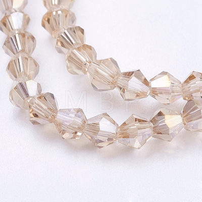 Glass Beads Strands EGLA-S056-09-1
