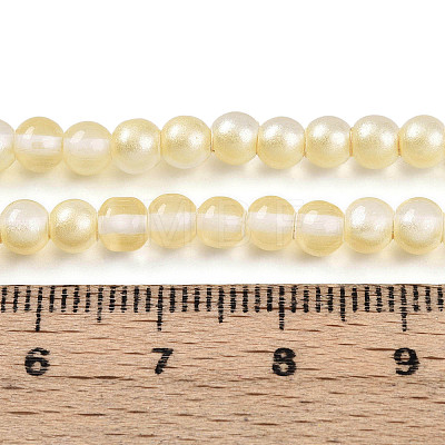 Baking Paint Transparent Glass Beads X1-DGLA-N011-4mm-02-1