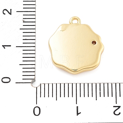 Rack Plating Brass Pendants KK-L217-001G-03-1