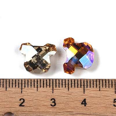 Glass Rhinestone Cabochons GLAA-A013-03M-1