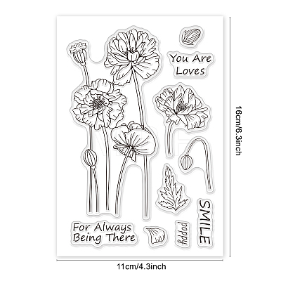 PVC Plastic Stamps DIY-WH0167-56-382-1