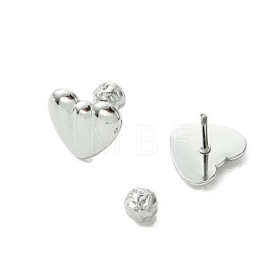 304 Stainless Steel Ear Studs EJEW-Q801-05P-1
