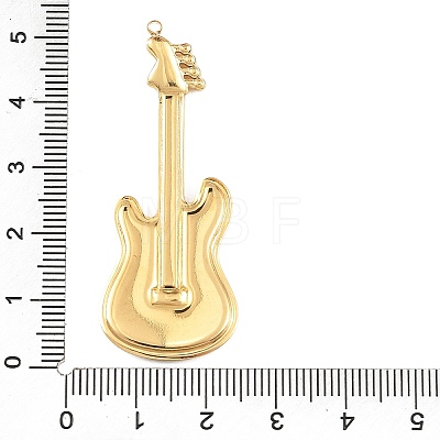 Baking Paint 304 Stainless Steel with Rhinestone Big Pendants STAS-Z186-09G-1