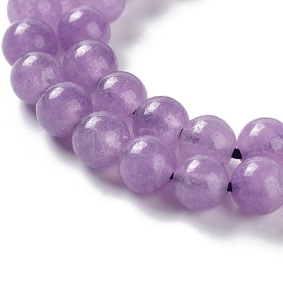 Dyed Natural Malaysia Jade Beads Strands G-G021-02A-05-1