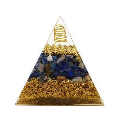 Orgonite Pyramid DJEW-K017-02D-1