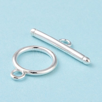 Eco-friendly Brass Toggle Clasps X-KK-D082-17S-1