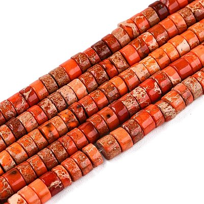 Natural Imperial Jasper Beads Strands G-T138-198G-1