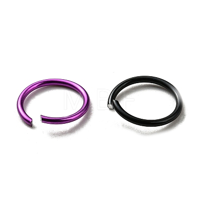2040Pcs 24 Colors Aluminum Wire Open Jump Rings ALUM-SZ0001-11-1