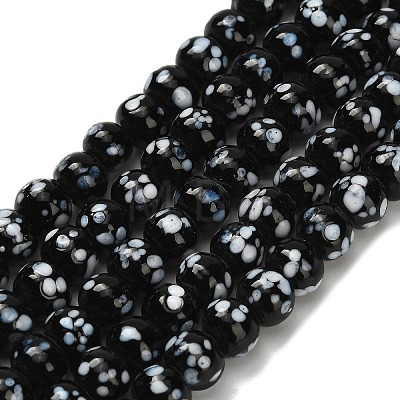 Handmade Lampwork Beads Strands LAMP-H071-01A-06-1