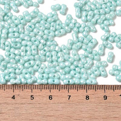 Opaque Colours Luster Glass Seed Beads X1-SEED-B001-01A-08-1