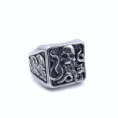 304 Stainless Steel Finger Rings for Men FS-WGDAB90-15-1
