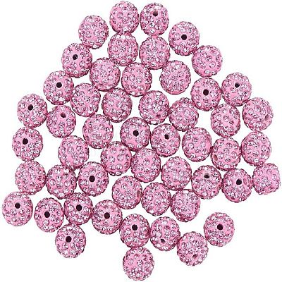 Pave Disco Ball Beads RB-PH0008-30B-1