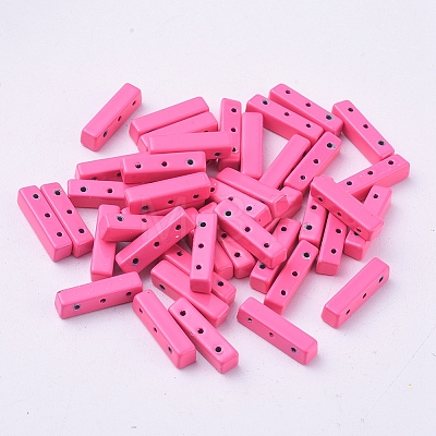 Spray Painted Alloy Multi-Strand Links PALLOY-G268-M01-102-1