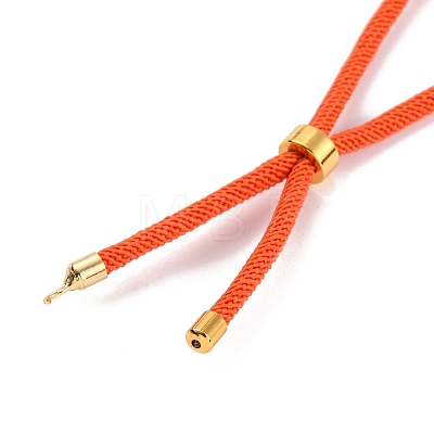 Nylon Cords Necklace Making AJEW-P116-03G-17-1