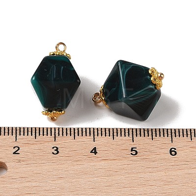 Two Tone Acrylic Pendants MACR-C033-07D-1