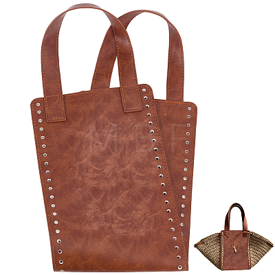 1Pc DIY PU Leather Storage Bags ABAG-CL0001-59B-1