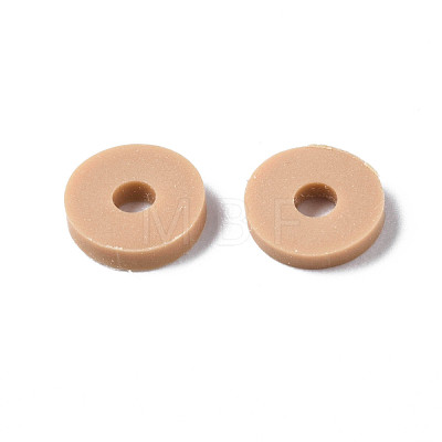 Eco-Friendly Handmade Polymer Clay Beads CLAY-R067-6.0mm-B37-1