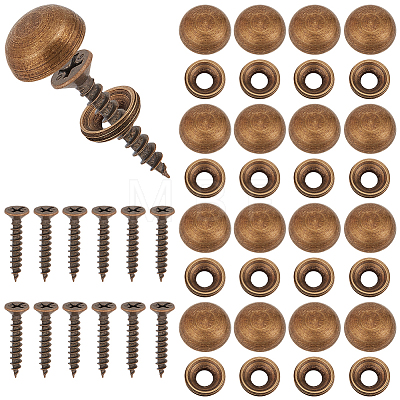 2 Bags Carbon Steel Screw FIND-GF0009-32B-1